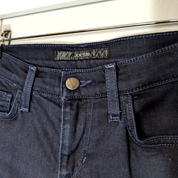 Joe’s Jeans Ankle Cigarette Pant Mid-Rise Jeans Reed Wash Size 26 Black Blue - Picture 9 of 12